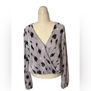 Astr The Label Cropped Floral Top